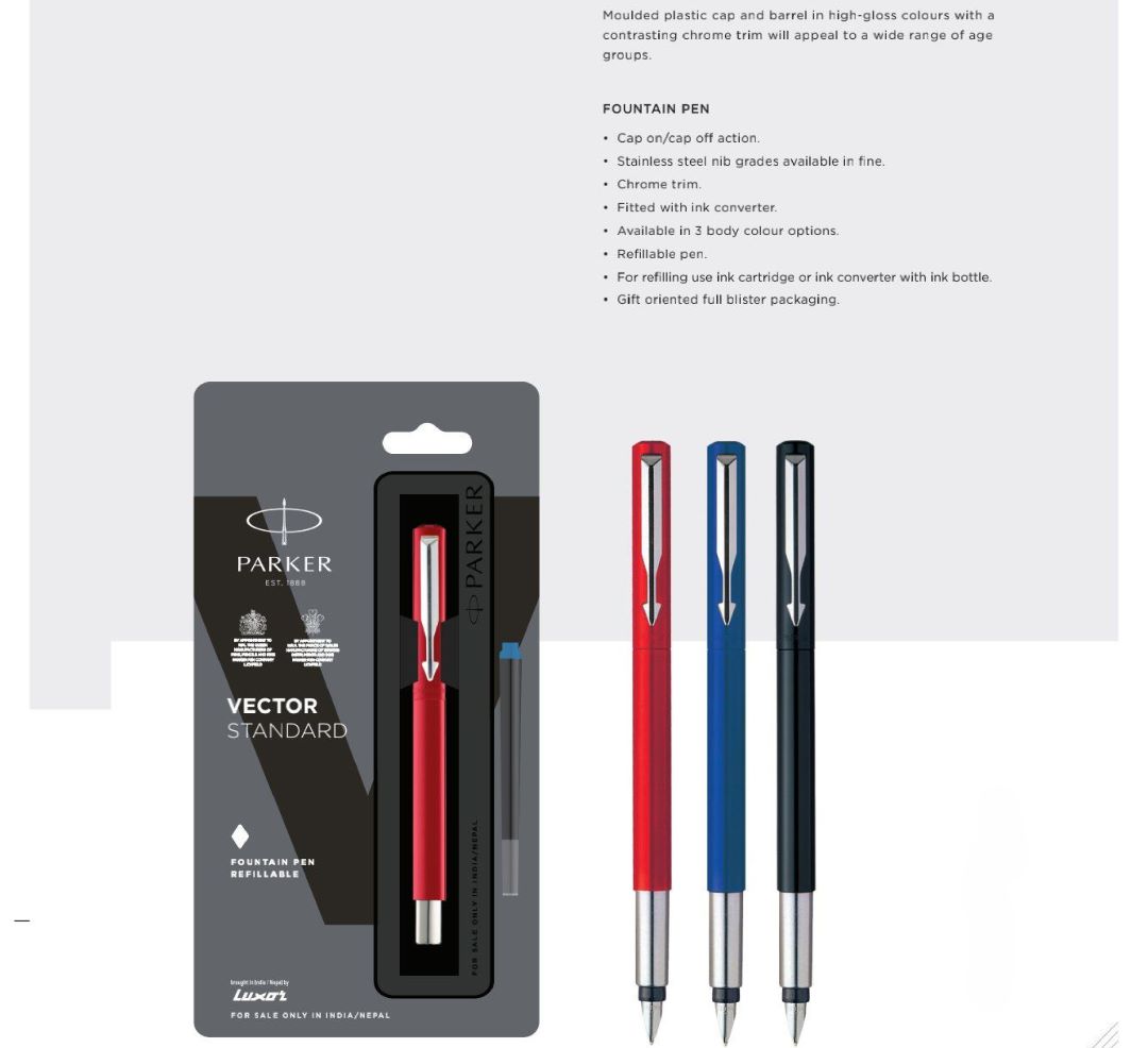 Parker Vector Standard Fountain Pen